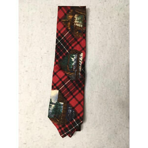 Structure Men's Novelty Silk Tie  landscape
